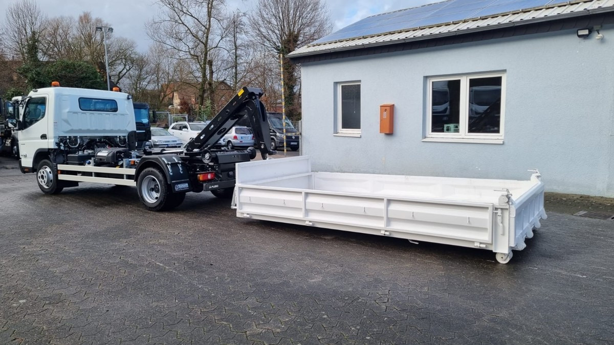 FUSO FUSO 9C18 Duonic City Abrollkipper GG 8.55t AHK - Camion ampliroll: photos 2 FUSO FUSO 9C18 Duonic City Abrollkipper GG 8.55t AHK - Camion ampliroll: photos 2