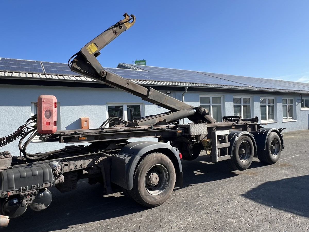 SHL20 Abrollkipper Hyva 30.65.SK1 Knick/Tele - Semi-remorque porte-conteneur/ Caisse mobile: photos 1 SHL20 Abrollkipper Hyva 30.65.SK1 Knick/Tele - Semi-remorque porte-conteneur/ Caisse mobile: photos 1