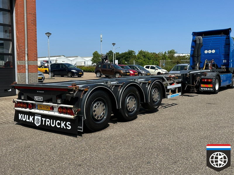 D-Tec FLEXITRAILER LIFT AXLE - DISKBRAKES - 20/30/40/45 HC - CONCOURSTAAT - Semi-remorque porte-conteneur/ Caisse mobile: photos 1 D-Tec FLEXITRAILER LIFT AXLE - DISKBRAKES - 20/30/40/45 HC - CONCOURSTAAT - Semi-remorque porte-conteneur/ Caisse mobile: photos 1