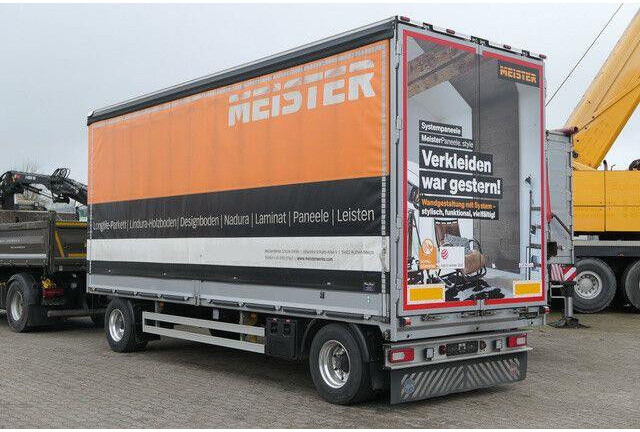 Dünschede PA 18/7, Jumbo, Bordwände, Alu-Felgen - Remorque rideaux coulissants: photos 3 Dünschede PA 18/7, Jumbo, Bordwände, Alu-Felgen - Remorque rideaux coulissants: photos 3