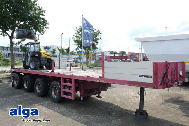 ES-GE 4.VON-25-40.3H, Plattfrom, 4-Achser, Gelenkt,SAF ES-GE 4.VON-25-40.3H, Plattfrom, 4-Achser, Gelenkt,SAF - Semi-remorque plateau: photos 1 ES-GE 4.VON-25-40.3H, Plattfrom, 4-Achser, Gelenkt,SAF ES-GE 4.VON-25-40.3H, Plattfrom, 4-Achser, Gelenkt,SAF - Semi-remorque plateau: photos 1