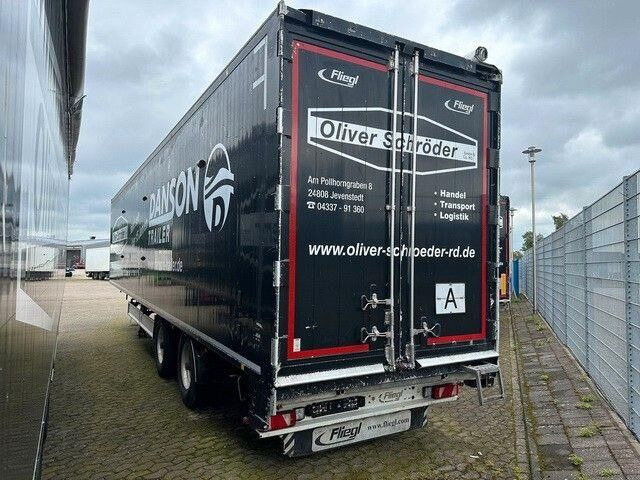 Fliegl SDS 390, 93m³, 10mm Boden, 2-Achser, Funk - Semi-remorque fourgon: photos 3 Fliegl SDS 390, 93m³, 10mm Boden, 2-Achser, Funk - Semi-remorque fourgon: photos 3