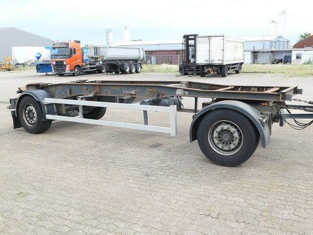 Huffermann HSA 18.70, Container, Schlitten, SAF, Luftfed. - Remorque porte-conteneur/ Caisse mobile: photos 4 Huffermann HSA 18.70, Container, Schlitten, SAF, Luftfed. - Remorque porte-conteneur/ Caisse mobile: photos 4