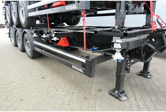 Kögel S24-2, ADR, 2x Lift, 20/30/40 Fuß Container, SAF - Semi-remorque surbaissé: photos 4 Kögel S24-2, ADR, 2x Lift, 20/30/40 Fuß Container, SAF - Semi-remorque surbaissé: photos 4