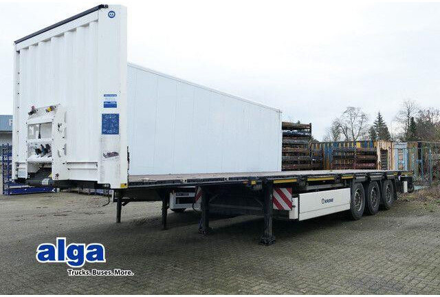 Krone SDP 27, Container, Rungen, 2x Lift, Multi-Lock - Semi-remorque surbaissé: photos 1 Krone SDP 27, Container, Rungen, 2x Lift, Multi-Lock - Semi-remorque surbaissé: photos 1