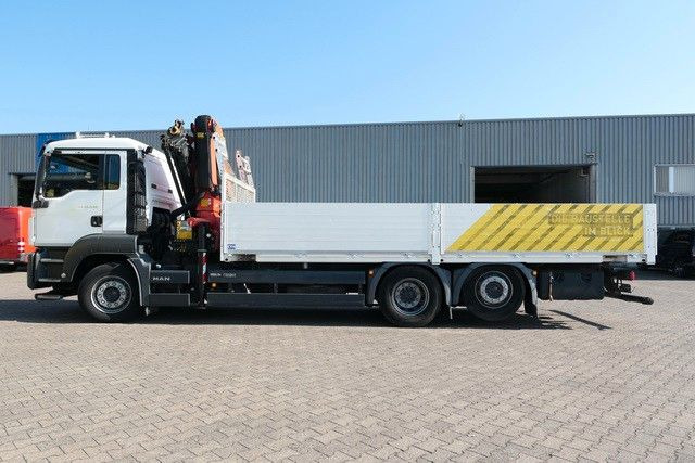Camion plateau, Camion grue neuf MAN 26.440 TGS LL 6x2, Palfinger PK 22002, Klima,AHK: photos 7