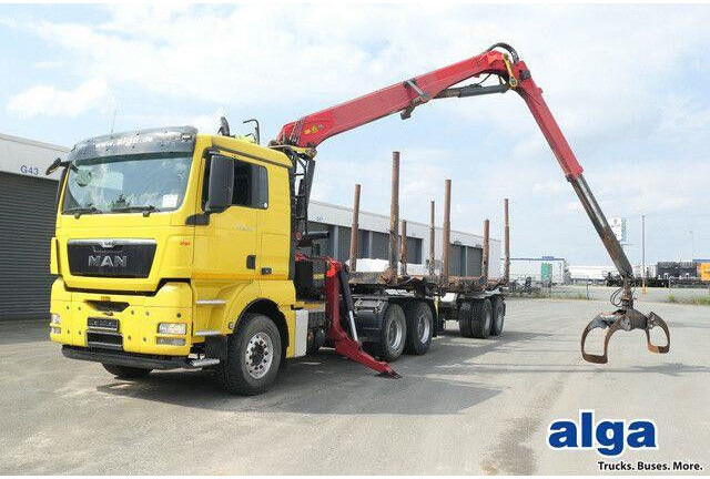 MAN 26.540 TGX 6x4, Kombizug, Huttner LNZK 20 - Camion grumier: photos 1 MAN 26.540 TGX 6x4, Kombizug, Huttner LNZK 20 - Camion grumier: photos 1