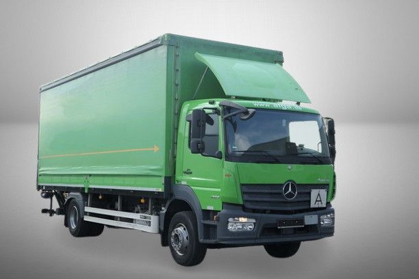 Mercedes-Benz 1623 Atego 4x2, Klima, LBW, Schiebeplane, Luftf. - Camion à rideaux coulissants: photos 1 Mercedes-Benz 1623 Atego 4x2, Klima, LBW, Schiebeplane, Luftf. - Camion à rideaux coulissants: photos 1