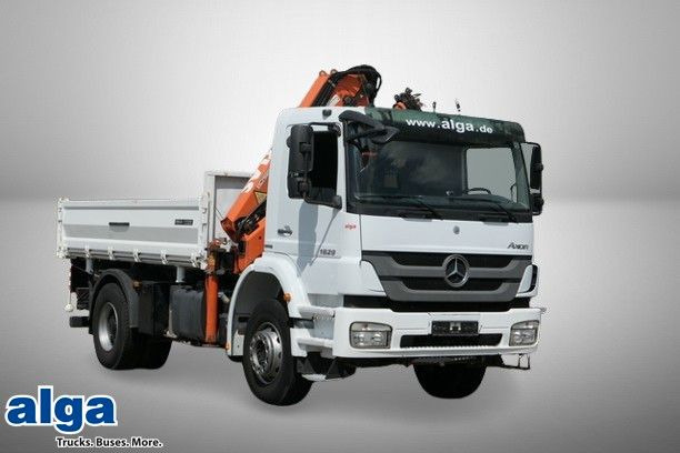 Mercedes-Benz 1829 K Axor, Atlas 116.3-A2L, AHK, Greifer,Klima - Camion benne, Camion grue: photos 1 Mercedes-Benz 1829 K Axor, Atlas 116.3-A2L, AHK, Greifer,Klima - Camion benne, Camion grue: photos 1