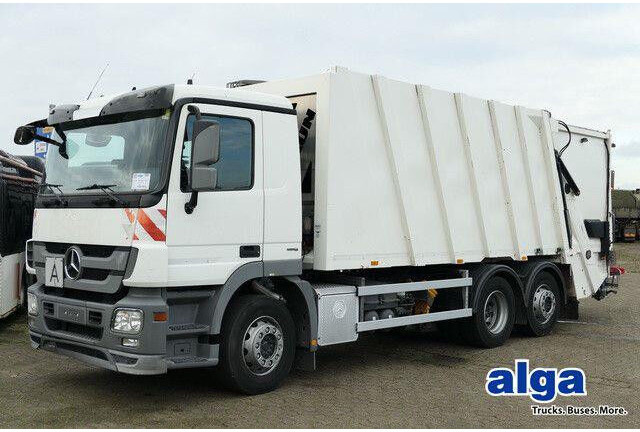 Mercedes-Benz 2532 L Actros 6x2, Faun, Variopress, Zöller, AC - Benne à ordures ménagères: photos 1 Mercedes-Benz 2532 L Actros 6x2, Faun, Variopress, Zöller, AC - Benne à ordures ménagères: photos 1