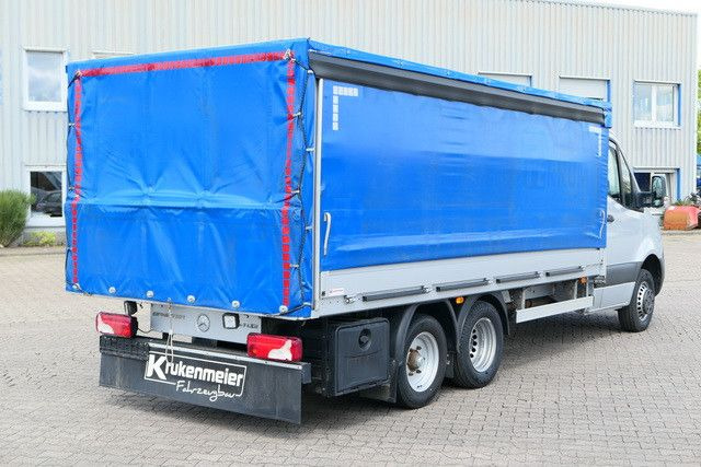 Mercedes-Benz 519 CDI Sprinter 6x2, 3.4to. NL, Klima, Navi - Utilitaire rideaux coulissants (PLSC): photos 3 Mercedes-Benz 519 CDI Sprinter 6x2, 3.4to. NL, Klima, Navi - Utilitaire rideaux coulissants (PLSC): photos 3