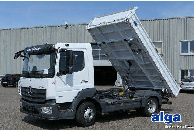 Mercedes-Benz 818 K Atego 4x2, Meiller, 19tkm, 2x AHK, Klima - Camion benne: photos 1 Mercedes-Benz 818 K Atego 4x2, Meiller, 19tkm, 2x AHK, Klima - Camion benne: photos 1