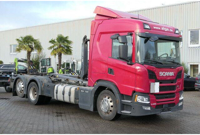 Scania G 450 6x2, Meiller RL 18.65, Retarder,Alu-Felgen - Camion ampliroll: photos 3 Scania G 450 6x2, Meiller RL 18.65, Retarder,Alu-Felgen - Camion ampliroll: photos 3