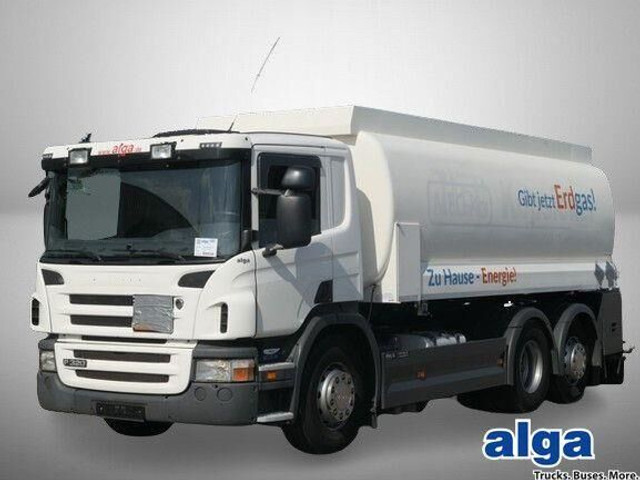 Scania P 320 6x2, Lindner & Fischer, 19m³, 3 Kammern - Camion citerne: photos 1 Scania P 320 6x2, Lindner & Fischer, 19m³, 3 Kammern - Camion citerne: photos 1