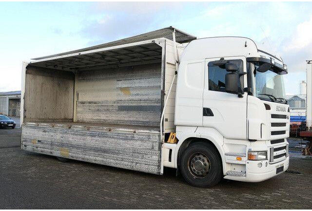 Scania R 420 LB4X2, Schwenkwand, LBW 2,0to., Retarder - Camion fourgon: photos 2 Scania R 420 LB4X2, Schwenkwand, LBW 2,0to., Retarder - Camion fourgon: photos 2