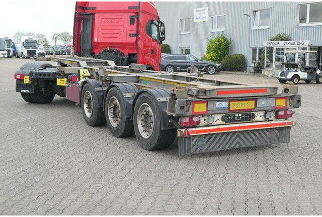 Schmitz Cargobull SCF 24 SLIDER, 2x20/1x30/1x40/1x45 Fuß Container - Semi-remorque surbaissé: photos 2 Schmitz Cargobull SCF 24 SLIDER, 2x20/1x30/1x40/1x45 Fuß Container - Semi-remorque surbaissé: photos 2