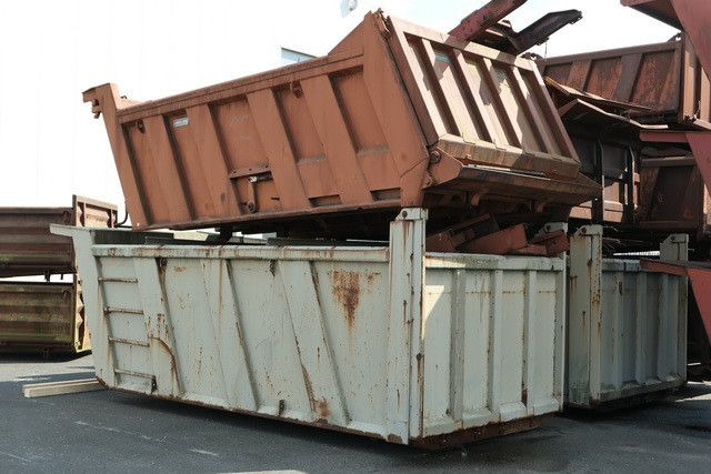 Stahl- Hinterkippmulde ca. 17 cbm - Benne pour poids lourds: photos 2 Stahl- Hinterkippmulde ca. 17 cbm - Benne pour poids lourds: photos 2