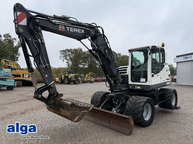Terex TW 110, Schild, Pratzen, S.W.S, Knickausleger - Pelle sur pneus: photos 1 Terex TW 110, Schild, Pratzen, S.W.S, Knickausleger - Pelle sur pneus: photos 1