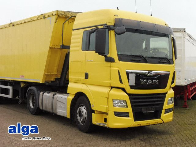 MAN 18.420 TGX XlX 4x2, Hydr., Navi, AC, Schlafliege - Tracteur routier: photos 1 MAN 18.420 TGX XlX 4x2, Hydr., Navi, AC, Schlafliege - Tracteur routier: photos 1