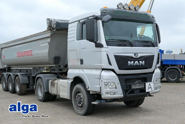 MAN 18.510 TGX 4x4, HydroDrive, Hydr., Schlafliege - Tracteur routier: photos 1 MAN 18.510 TGX 4x4, HydroDrive, Hydr., Schlafliege - Tracteur routier: photos 1