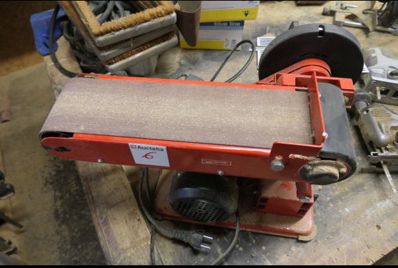 Ponceuse à bande + lapidaire Einhell TC-US 400 - Machine à bois: photos 2 Ponceuse à bande + lapidaire Einhell TC-US 400 - Machine à bois: photos 2