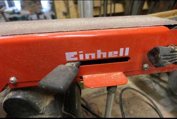 Ponceuse à bande + lapidaire Einhell TC-US 400 - Machine à bois: photos 5 Ponceuse à bande + lapidaire Einhell TC-US 400 - Machine à bois: photos 5