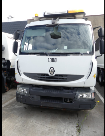 REF:1388 - Camion poubelle Renault Midlum 270DXI (2011-185.032 km) - Benne à ordures ménagères: photos 3 REF:1388 - Camion poubelle Renault Midlum 270DXI (2011-185.032 km) - Benne à ordures ménagères: photos 3