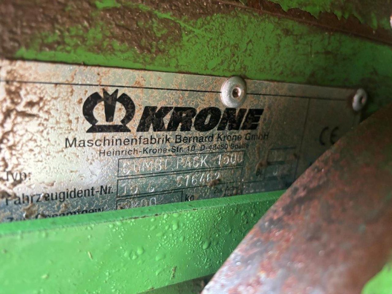 Krone CP 1500 MC - Presse à balles rondes: photos 5 Krone CP 1500 MC - Presse à balles rondes: photos 5