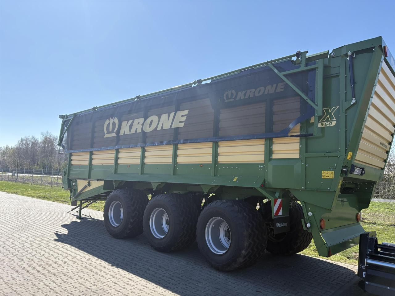 Krone TX 560 - Autochargeuse: photos 3 Krone TX 560 - Autochargeuse: photos 3