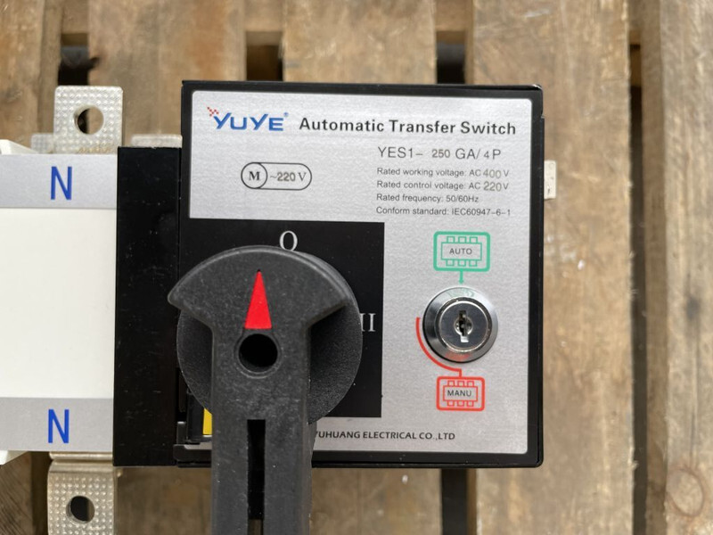 ATS Automatische Netovername 250 Ampere ATS - Système électrique pour Engins de chantier: photos 3 ATS Automatische Netovername 250 Ampere ATS - Système électrique pour Engins de chantier: photos 3