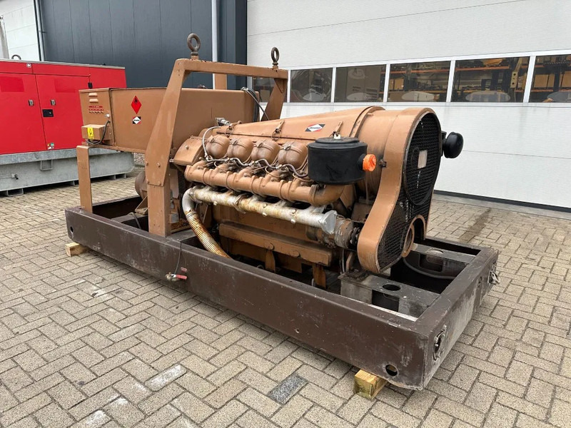 Groupe électrogène Alsthom V102 unelec 140 kVA generatorset ex Emergency Noodstroom Aggregaat: photos 11