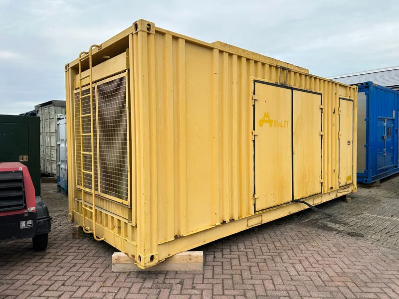 Groupe électrogène Cummins KTA 38 G5 Leroy Somer 1000 kVA Silent generatorset in container: photos 14