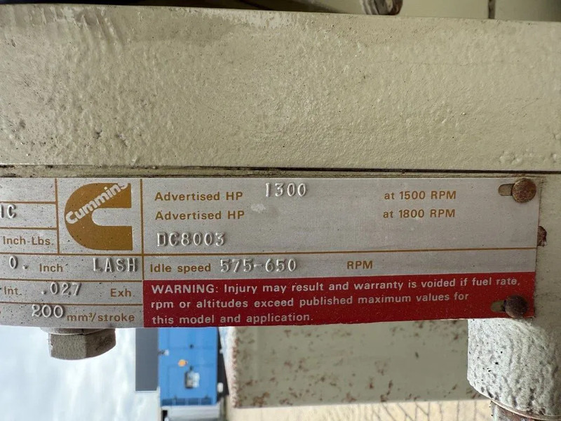 Groupe électrogène Cummins KTA 38 G5 Leroy Somer 1000 kVA noodstroom generatorset: photos 10 Groupe électrogène Cummins KTA 38 G5 Leroy Somer 1000 kVA noodstroom generatorset: photos 10