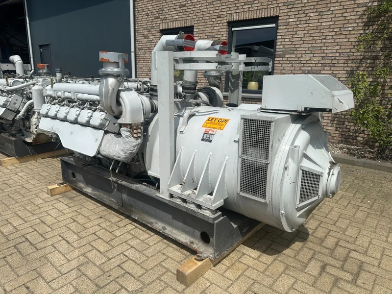 Groupe électrogène Deutz BF12M 716 Leroy Somer 360 kVA generatorset ex emergency: photos 5
