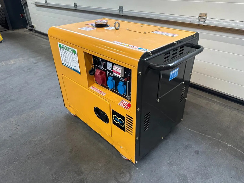 Diesel Diesel Generator UK-9500 5.5 kW 230 en 400 Volt Silent Diesel generator New ! - Groupe électrogène: photos 2 Diesel Diesel Generator UK-9500 5.5 kW 230 en 400 Volt Silent Diesel generator New ! - Groupe électrogène: photos 2