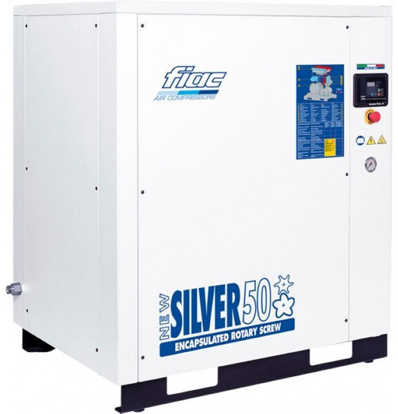 Fiac New Silver 50 Silent 37 kW 5000 L / min 10 Bar Elektrische Schroefcompressor - Compresseur d'air: photos 1 Fiac New Silver 50 Silent 37 kW 5000 L / min 10 Bar Elektrische Schroefcompressor - Compresseur d'air: photos 1