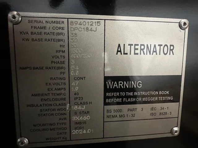 Generatordeel 38 kVA generatordeel Alternator New ! - Groupe électrogène: photos 3 Generatordeel 38 kVA generatordeel Alternator New ! - Groupe électrogène: photos 3