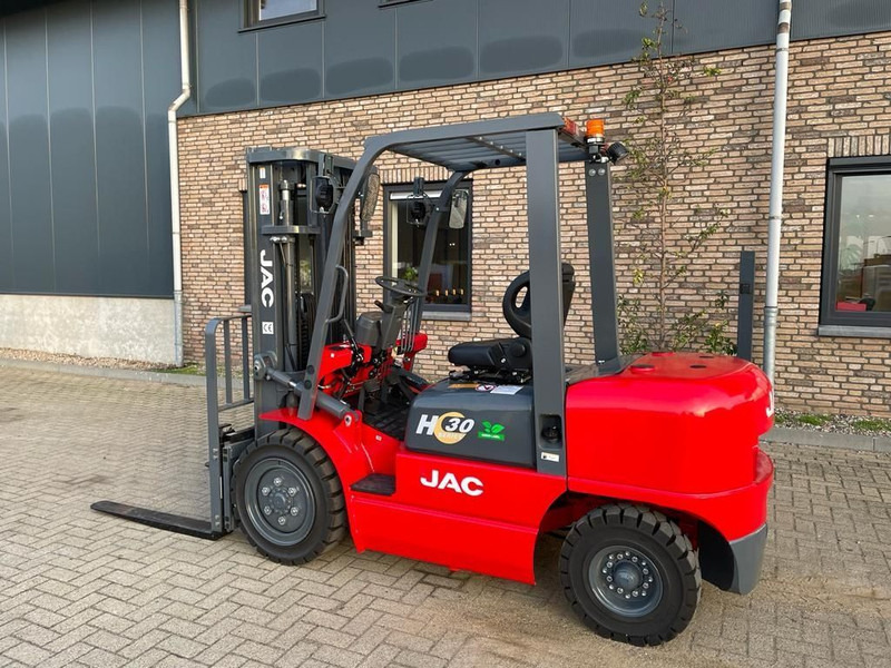 Chariot élévateur diesel neuf Isuzu JAC CPCD30 3 ton Triplex Freelift Sideshift Diesel Heftruck New !: photos 9