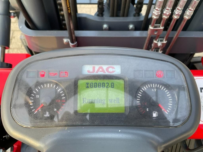 Chariot élévateur diesel neuf Isuzu JAC CPCD30 3 ton Triplex Freelift Sideshift Diesel Heftruck New !: photos 12