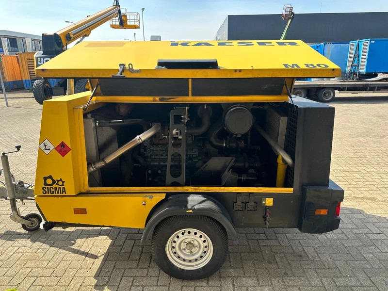 Kaeser M80 Kubota 8.1 m3 / min 7 Bar 55 kW Mobiele Silent Diesel Compressor - Compresseur d'air: photos 5 Kaeser M80 Kubota 8.1 m3 / min 7 Bar 55 kW Mobiele Silent Diesel Compressor - Compresseur d'air: photos 5