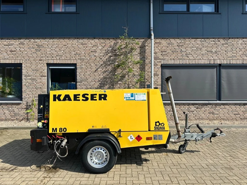 Kaeser M80 Kubota 8.1 m3 / min 7 Bar 55 kW Mobiele Silent Diesel Compressor - Compresseur d'air: photos 1 Kaeser M80 Kubota 8.1 m3 / min 7 Bar 55 kW Mobiele Silent Diesel Compressor - Compresseur d'air: photos 1