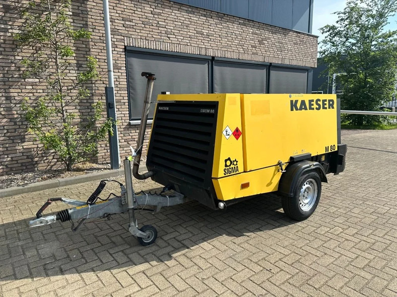 Kaeser M80 Kubota 8.1 m3 / min 7 Bar 55 kW Mobiele Silent Diesel Compressor - Compresseur d'air: photos 2 Kaeser M80 Kubota 8.1 m3 / min 7 Bar 55 kW Mobiele Silent Diesel Compressor - Compresseur d'air: photos 2