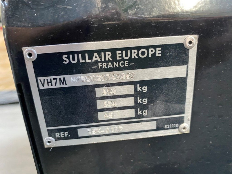 Compresseur d'air Kubota Sullair 15.5 kW 7 bar 2000 L / min Diesel Schroefcompressor: photos 15
