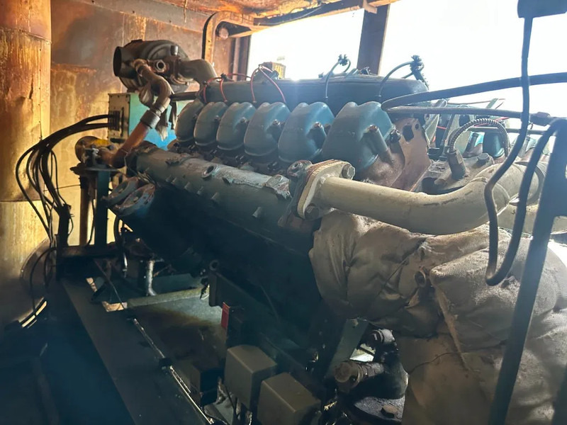 Groupe électrogène MAN Stamford 275 kVA Silent Gas generatorset in container: photos 18