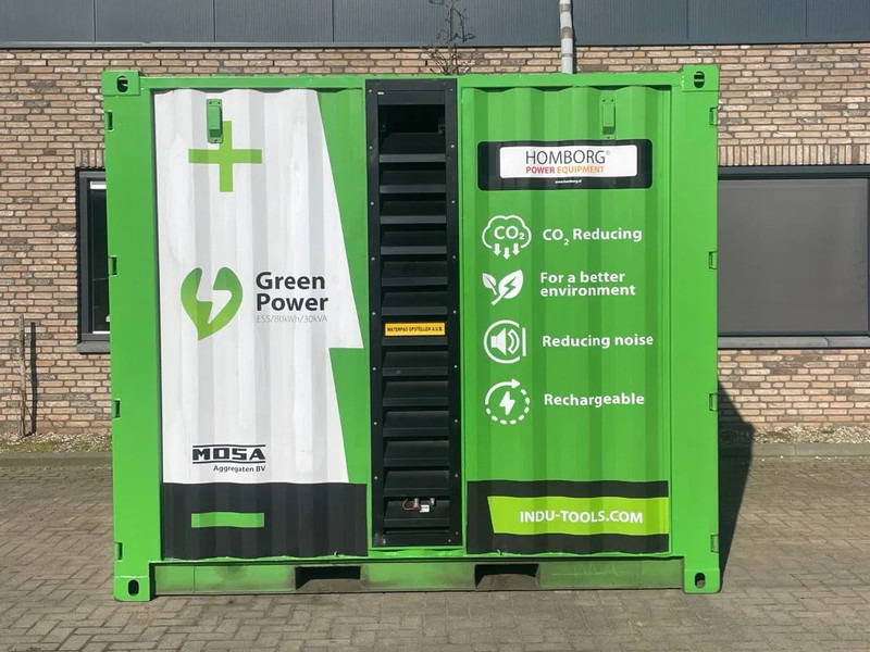 MOSA Hybride Perkins 66 kVA / 80 KWh accupakket - Groupe électrogène: photos 1 MOSA Hybride Perkins 66 kVA / 80 KWh accupakket - Groupe électrogène: photos 1