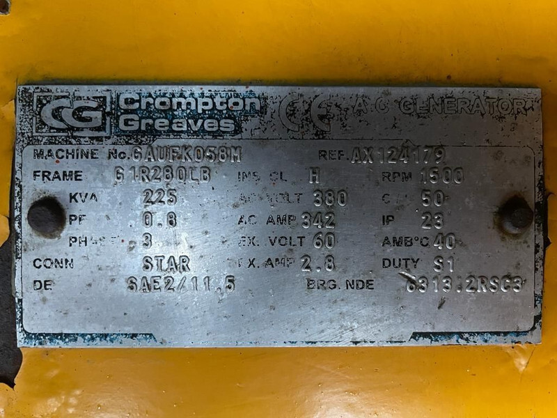 Groupe électrogène Perkins 1300 Serie Mecc Alte Spa 225 kVA Silent generatorset: photos 10