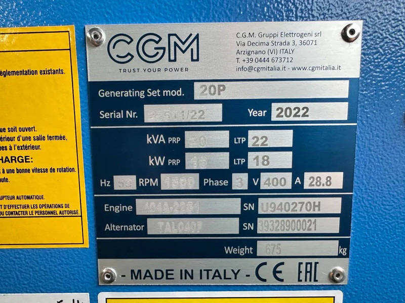 Perkins Leroy Somer 22 kVA Silent noodstroom systeem generatorset NSA ATS New ! - Groupe électrogène: photos 3 Perkins Leroy Somer 22 kVA Silent noodstroom systeem generatorset NSA ATS New ! - Groupe électrogène: photos 3