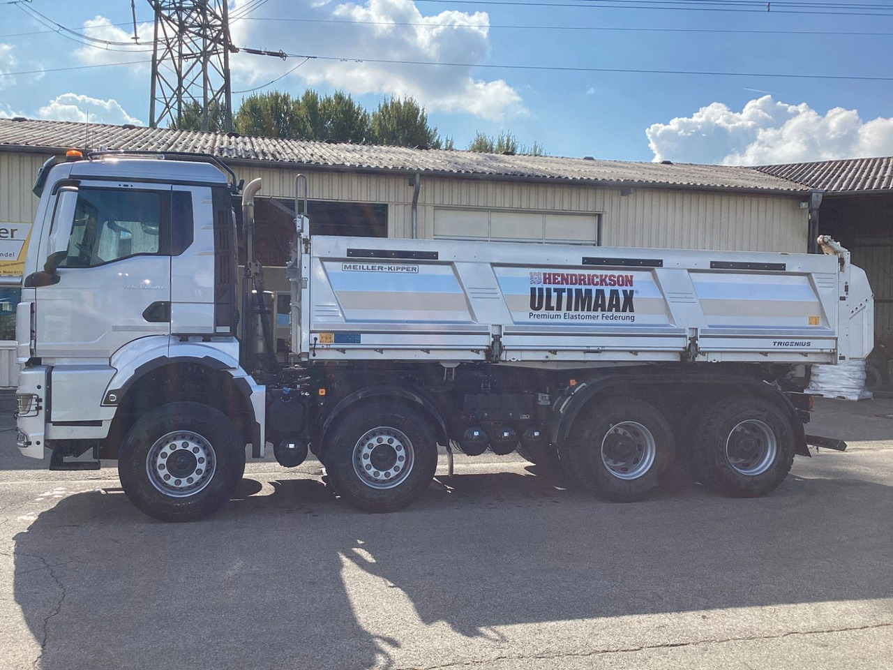 MAN TGS 35.520 8x4 Intarder Meiller Bordmatik Hendri - Camion benne: photos 3 MAN TGS 35.520 8x4 Intarder Meiller Bordmatik Hendri - Camion benne: photos 3