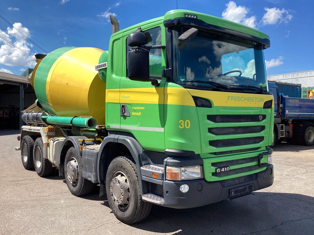 Camion malaxeur Scania G410 8x4 Liebherr HTM 904 Mischer: photos 7