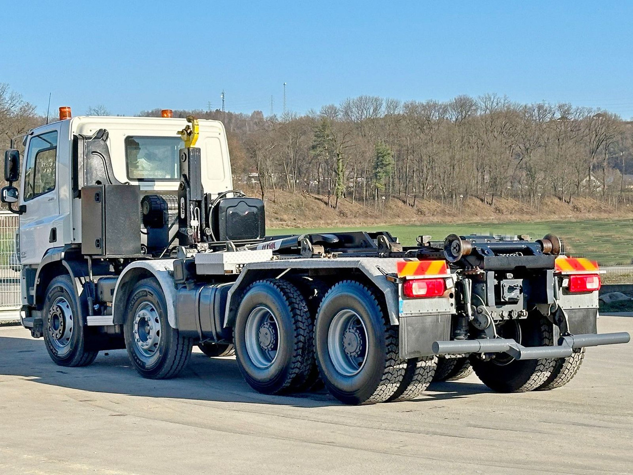 Camion ampliroll, Camion grue DAF CF 440 * Abrollkipper * 8x4!: photos 6 Camion ampliroll, Camion grue DAF CF 440 * Abrollkipper * 8x4!: photos 6